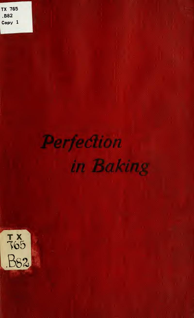 Perfection in baking by Emil Braun
