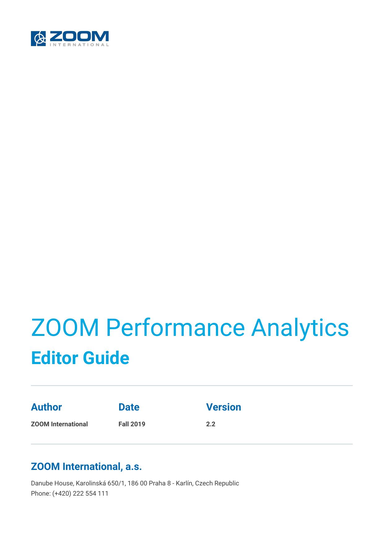 Performance Analytics Editor Guide-6 6-2.2-English by Unknown