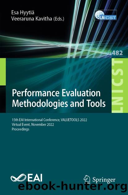 Performance Evaluation Methodologies and Tools by Unknown