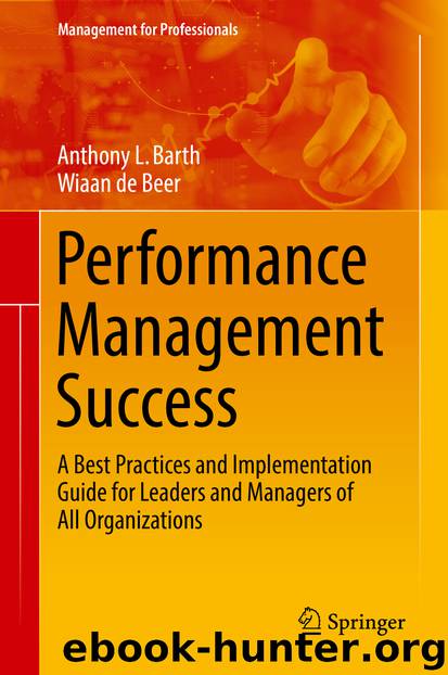 Performance Management Success by Anthony L. Barth & Wiaan de Beer