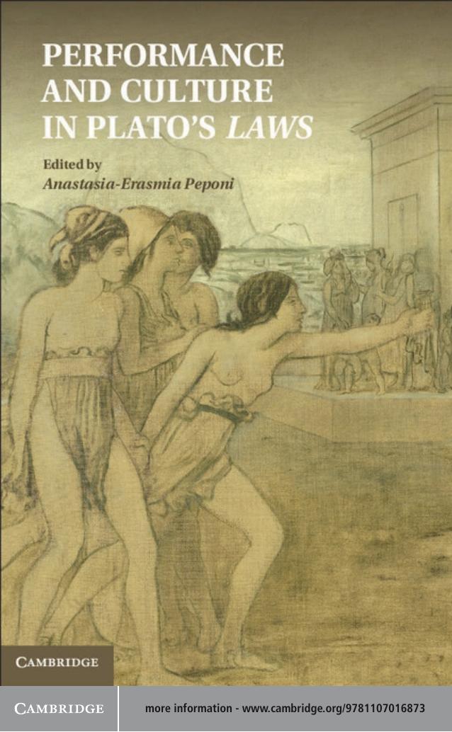 Performance and Culture in Plato's Laws by Unknow