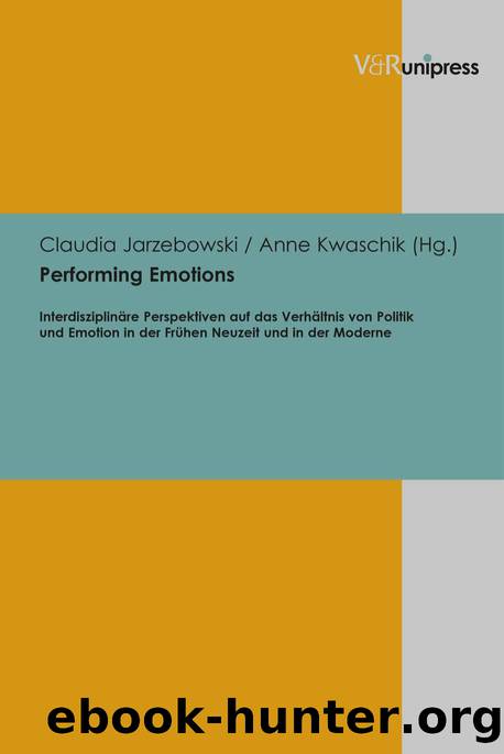 Performing Emotions (9783862349609) by Unknown