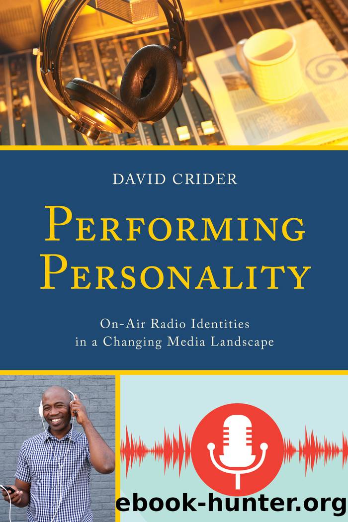 Performing Personality by Crider David;