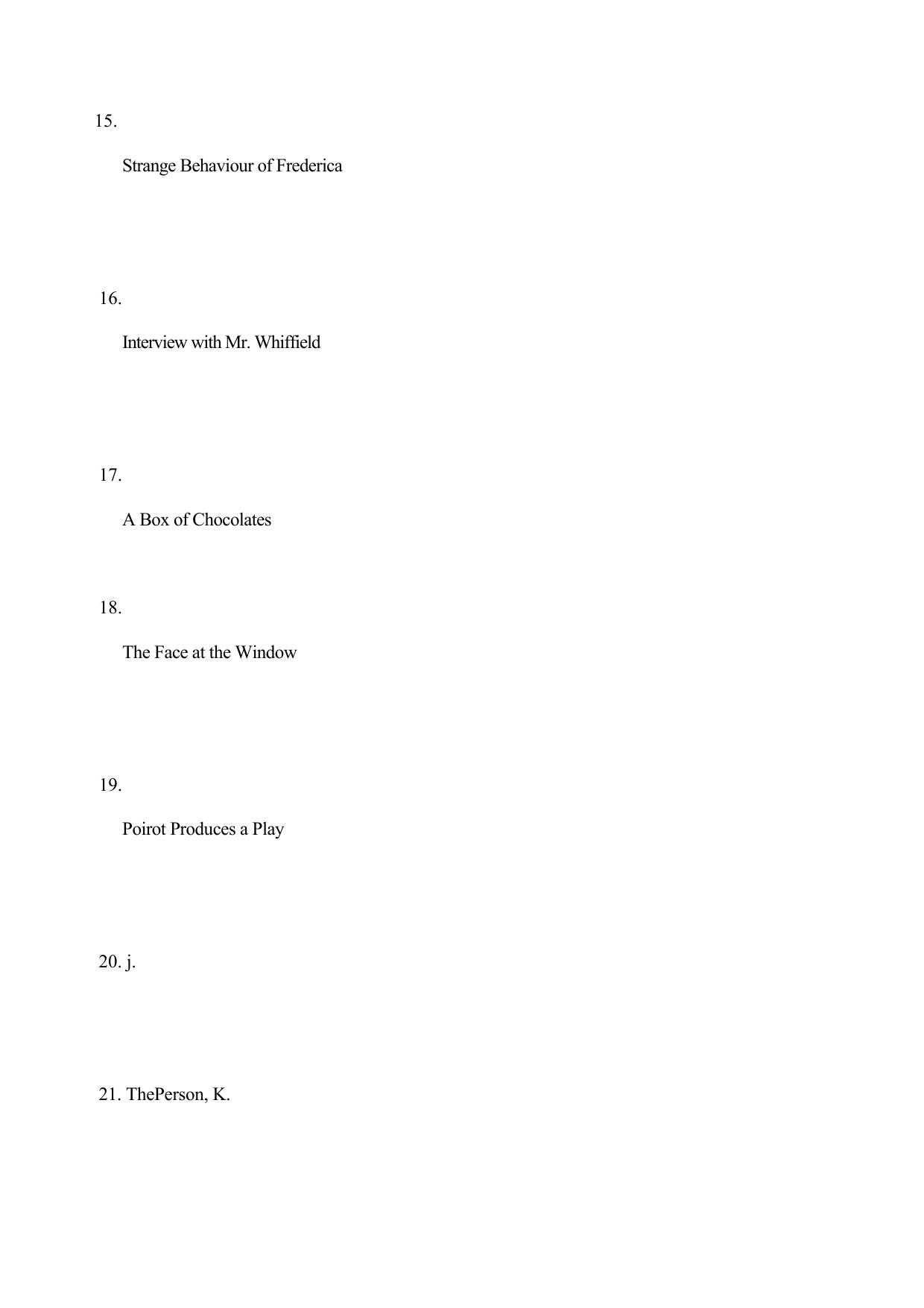 Peril At End House by Unknown