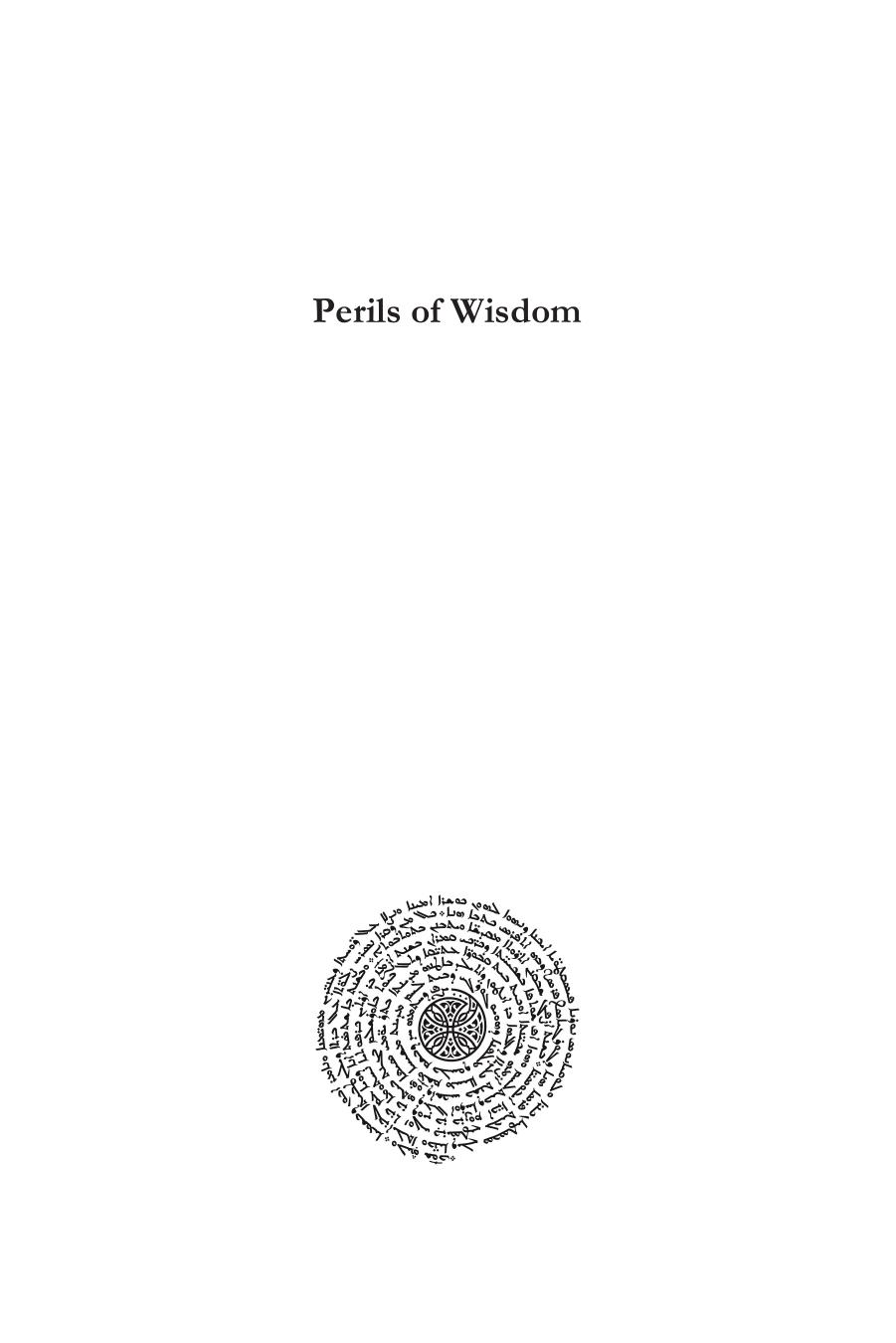 Perils of Wisdom: The Scriptural Solomon in Jewish Tradition by Sheila Keiter