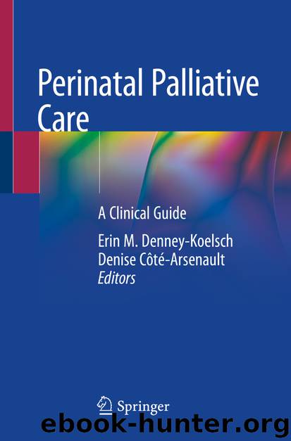 Perinatal Palliative Care by Erin M. Denney-Koelsch & Denise Côté-Arsenault