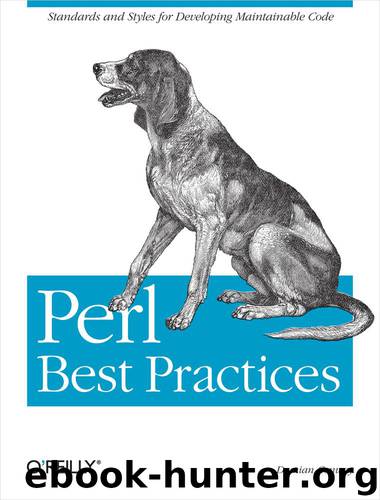 Perl Best Practices by Conway Damian