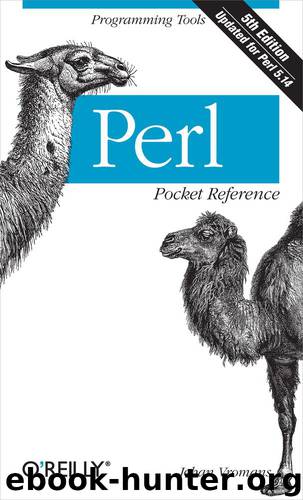 Perl Pocket Reference by Vromans Johan