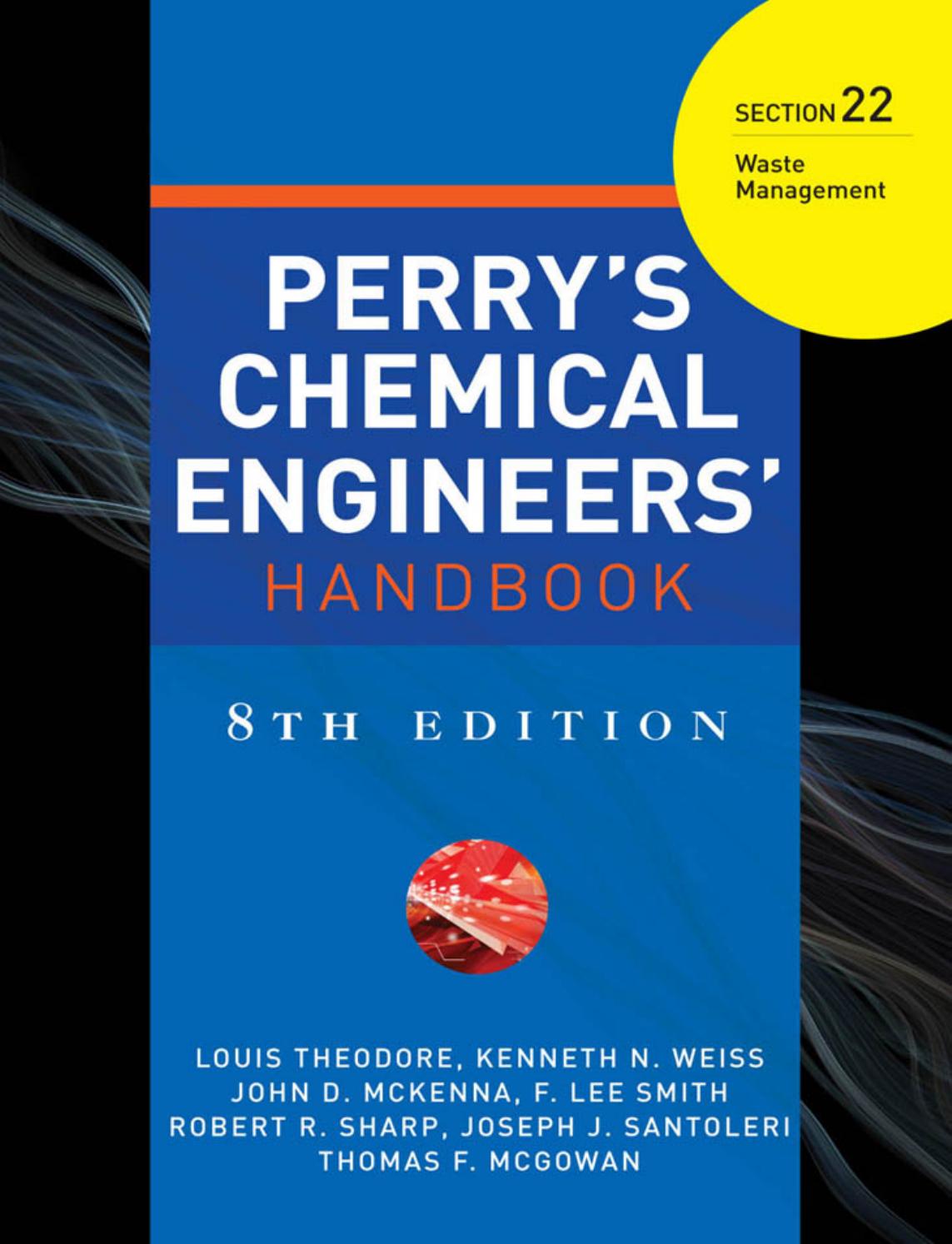 Perry's Chemical Engineers' Handbook. Section 22 by Louis Theodore