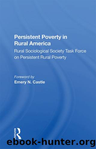 Persistent Poverty In Rural America by Rural Sociological Society