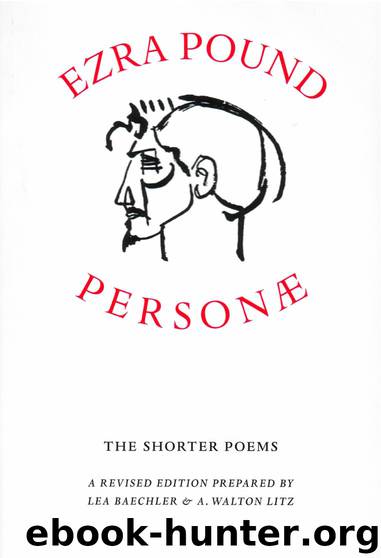 Personae by Ezra Pound