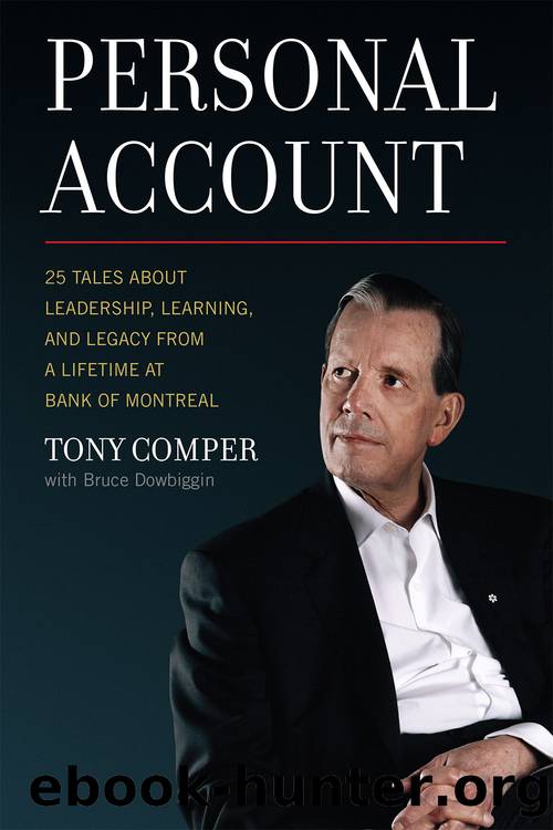 Personal Account by Tony Comper