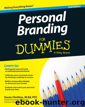 Personal Branding For Dummies by Susan Chritton
