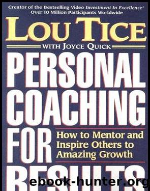 Personal Coaching for Results by Lou Tice