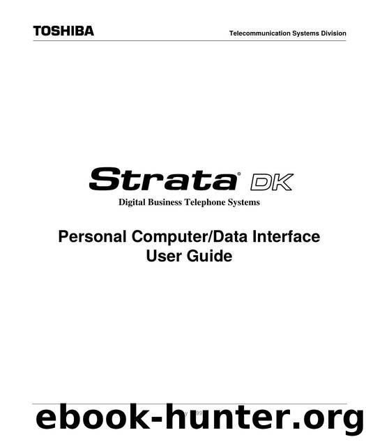 Personal ComputerData Interface User Guide by EZ Manuals