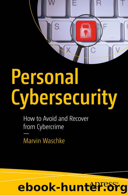 Personal Cybersecurity by Marvin Waschke