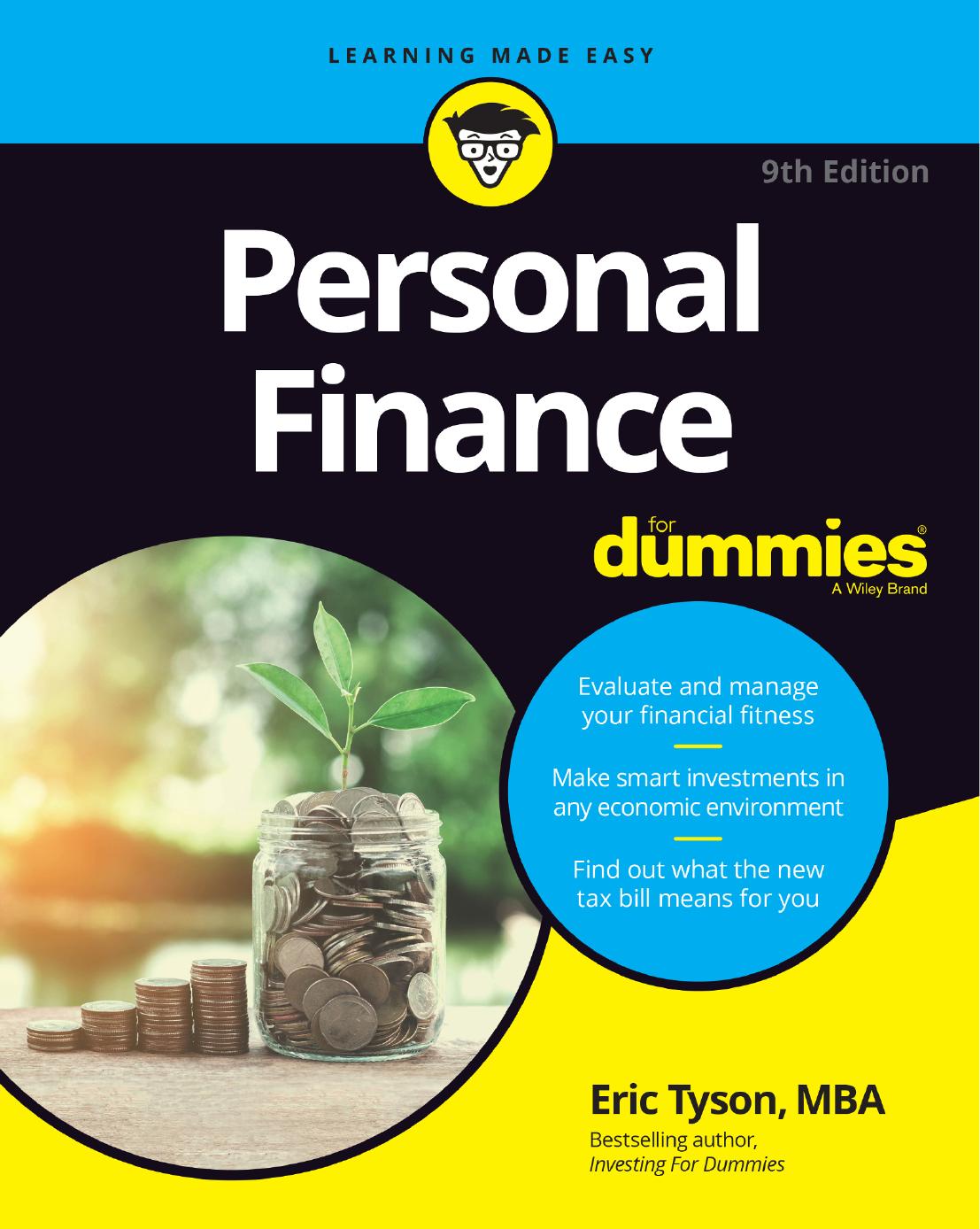 Personal Finance For Dummies by Eric Tyson