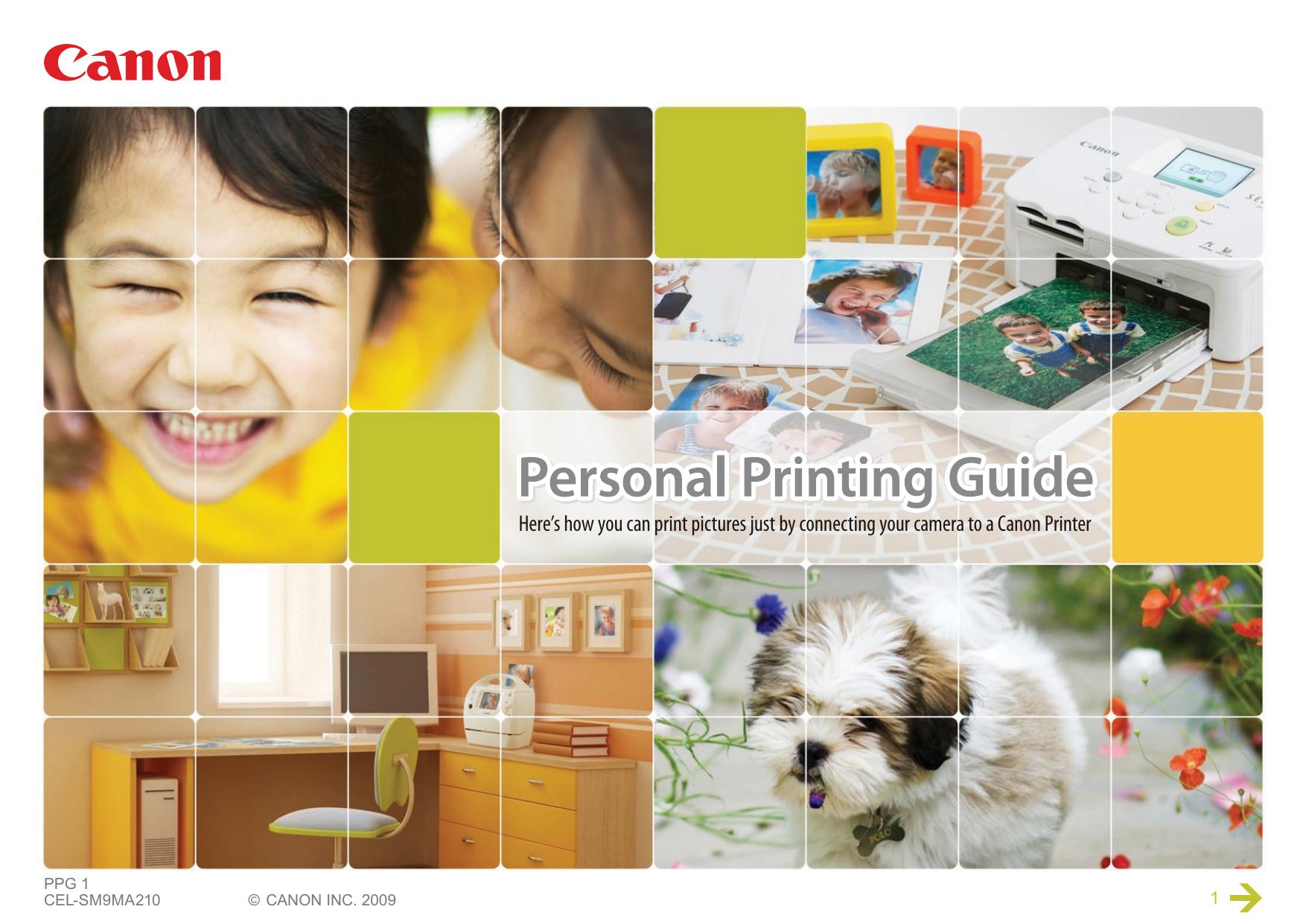Personal Printing Guide by CANON INC