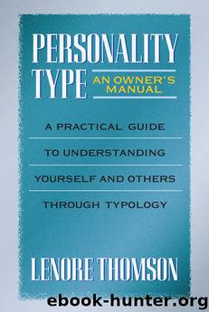 Personality Type by Lenore Thomson