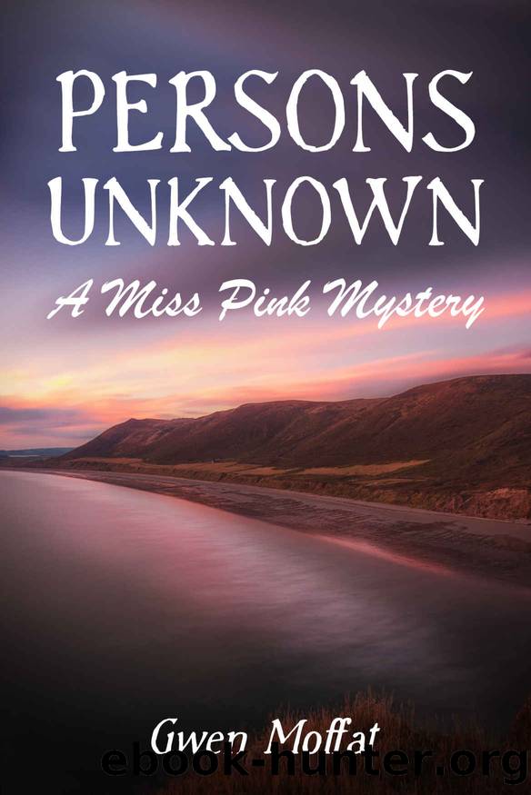Persons Unknown (Miss Pink Book 5) by Gwen Moffat