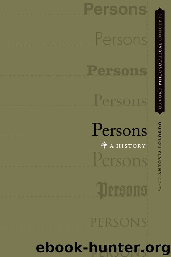 Persons by Antonia LoLordo