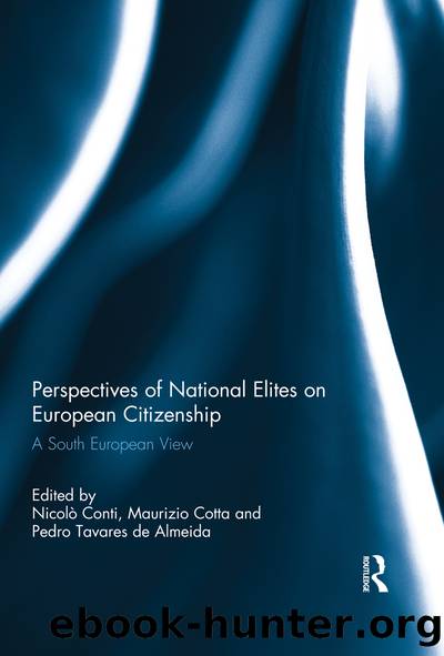 Perspectives of National Elites on European Citizenship: A South European View by unknow