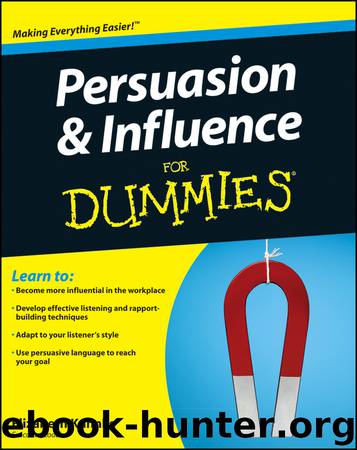 Persuasion and Influence For Dummies by Elizabeth Kuhnke