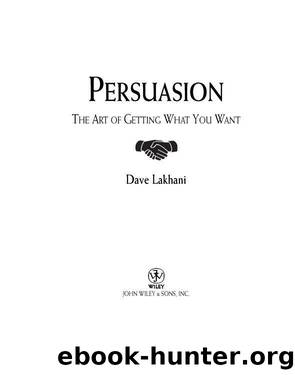 Persuasion by Dave Lakhani