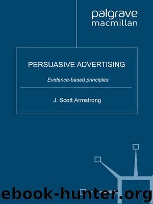 Persuasive Advertising by J. Scott Armstrong