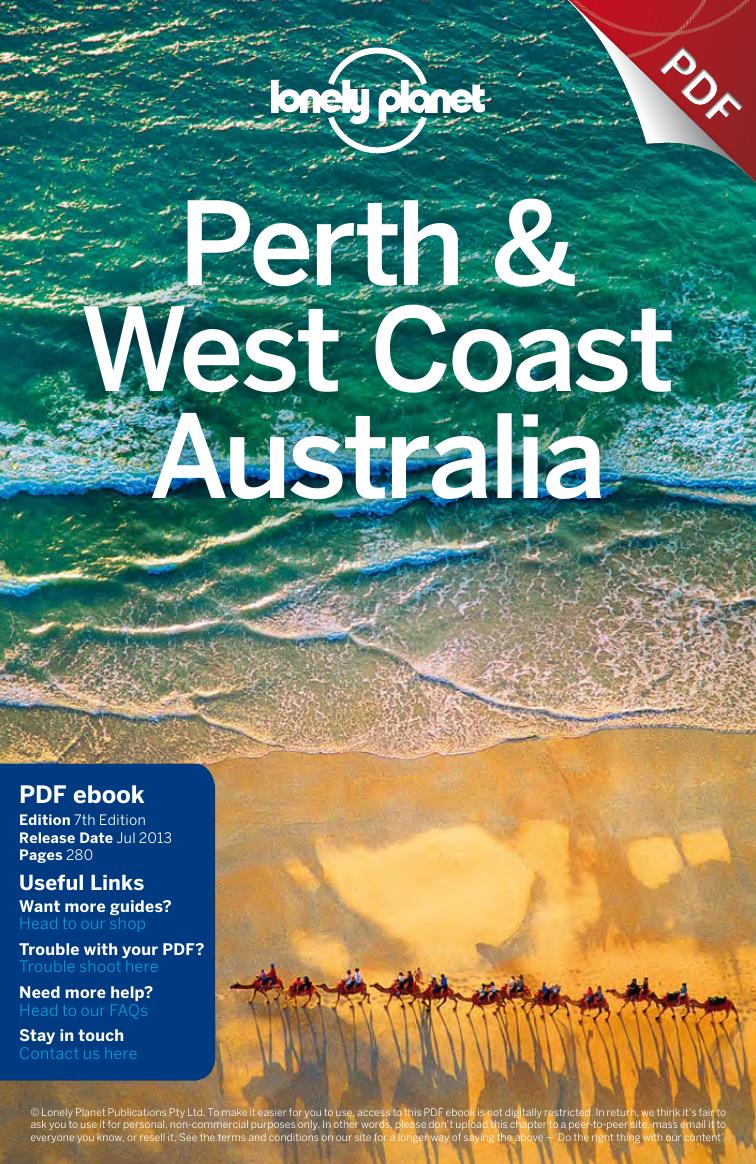 Perth & West Coast Australia 2013 by Lonely Planet