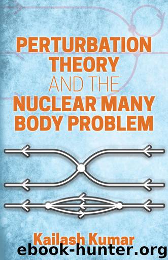 Perturbation Theory and the Nuclear Many Body Problem by Kailash Kumar