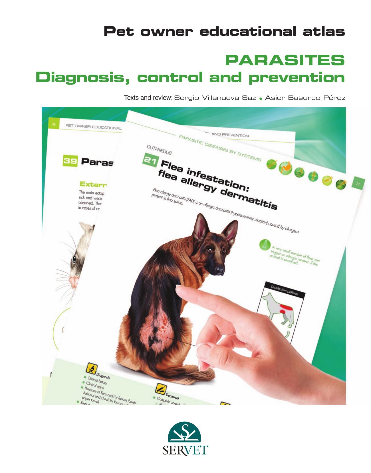 Pet owner educational atlas parasites by Basurco Pérez Asier; Villanueva Saz Sergio