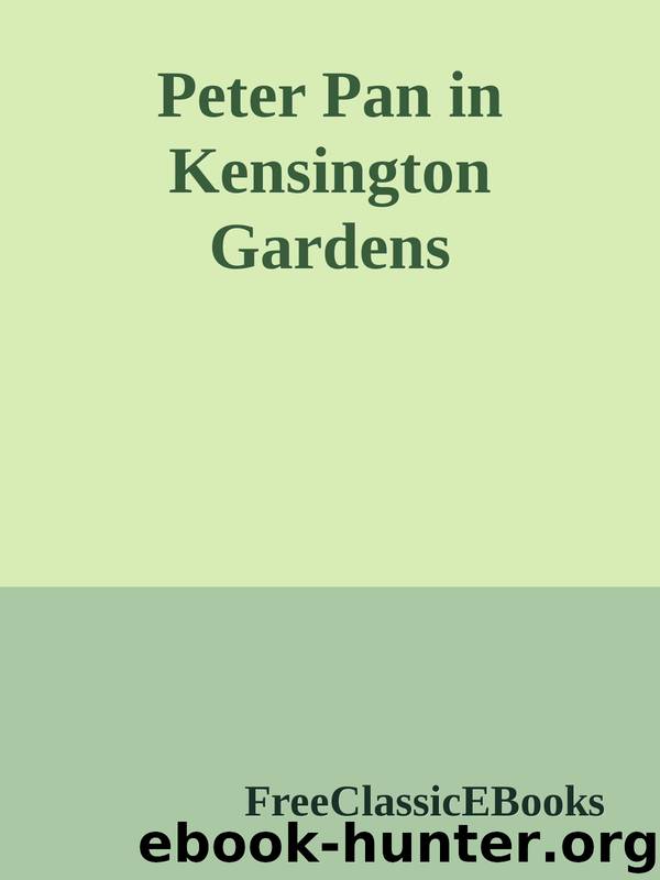 Peter Pan in Kensington Gardens by James Mattew Barrie