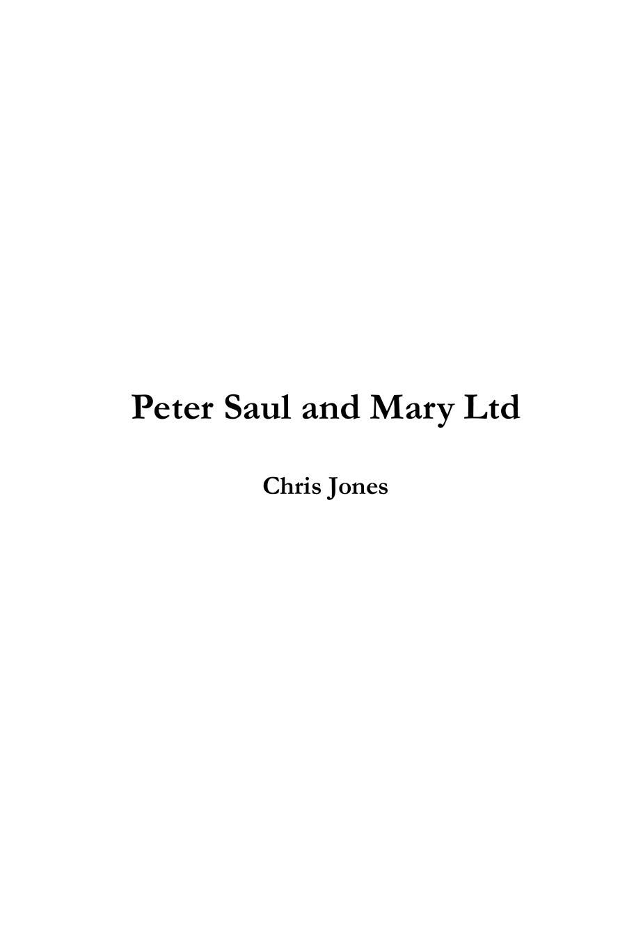 Peter Saul and Mary Limited by Chris Jones