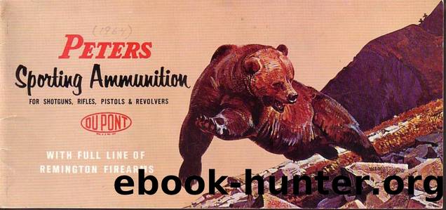Peters Sporting Ammunition Catalog 1964 by Peters Ammunition