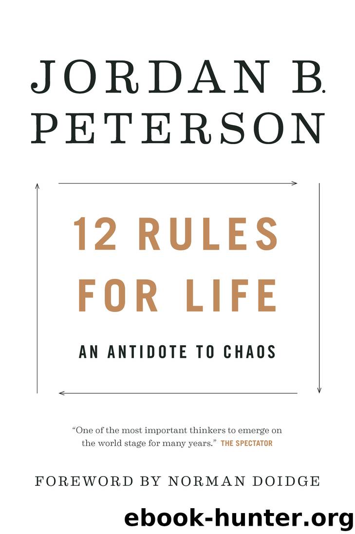 Peterson, Jordan - 12 Rules for Life by Peterson Jordan