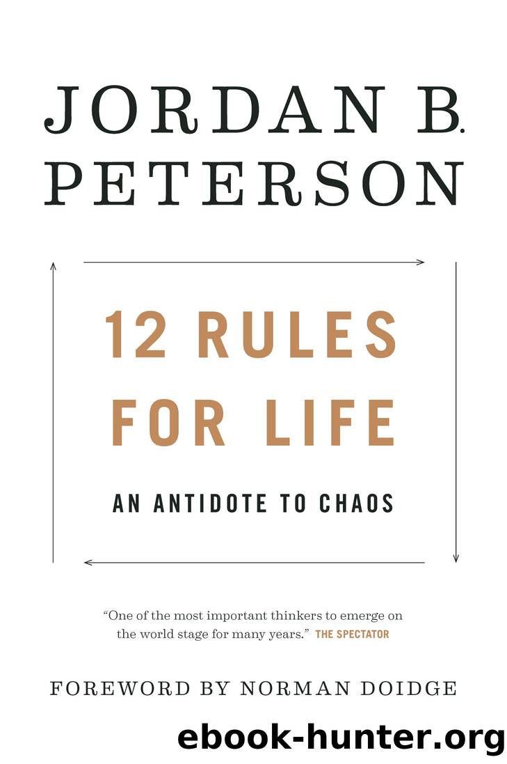 Peterson, Jordan B - 12 Rules for Life by Peterson Jordan B