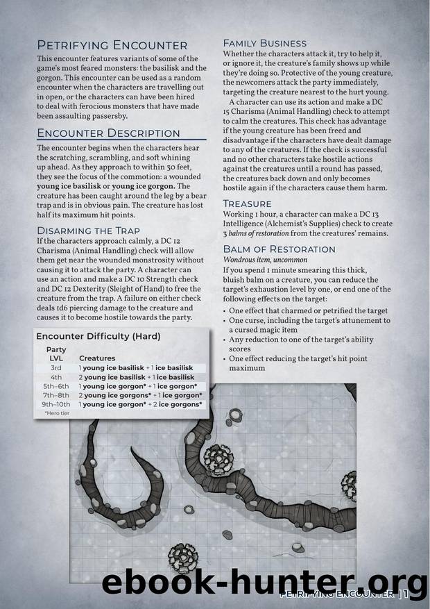 Petrifying Encounter Hero by Unknown