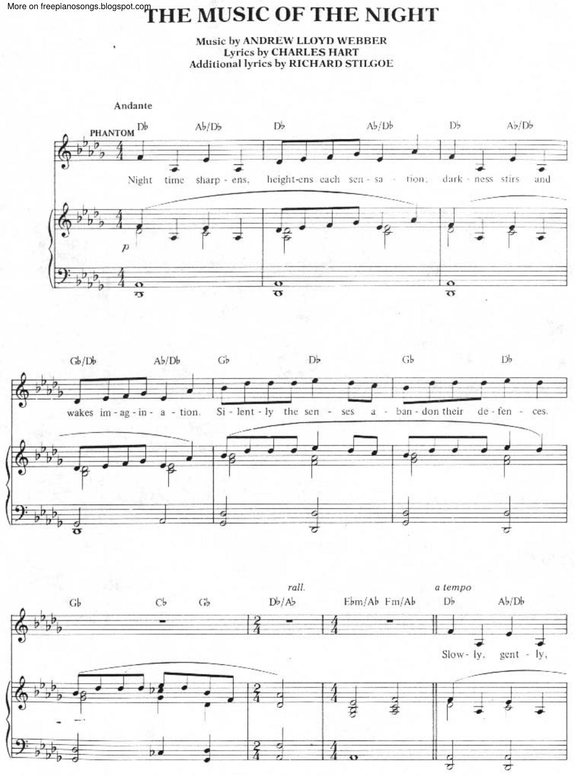 Phantom Of Opera by Music Of The Night