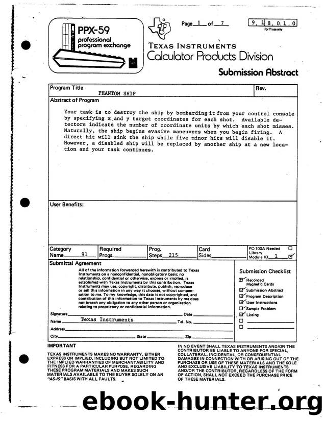 Phantom Ship by Unknown