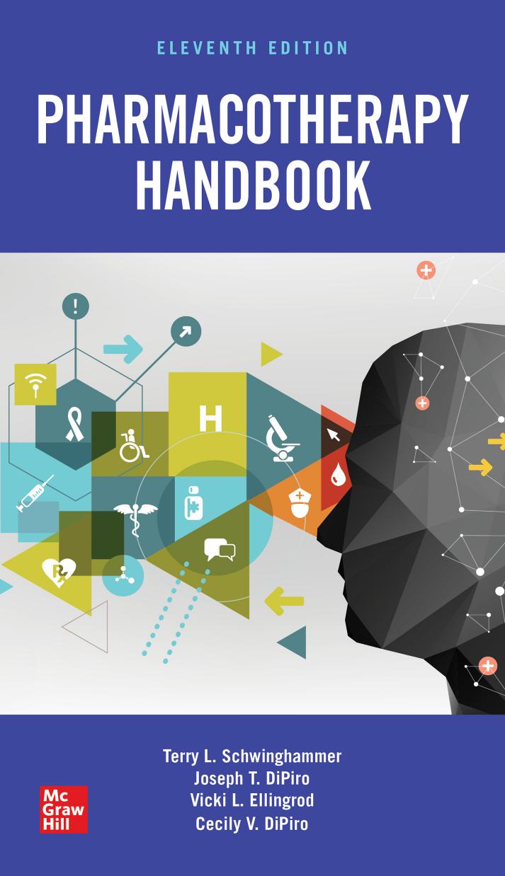 Pharmacotherapy Handbook, Eleventh Edition by unknow