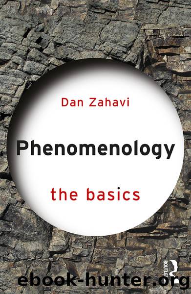 Phenomenology: The Basics by Zahavi Dan