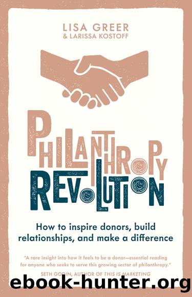 Philanthropy Revolution by Lisa Greer