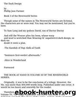 Philip Jose Farmer - Riverworld 03 by The Dark Design