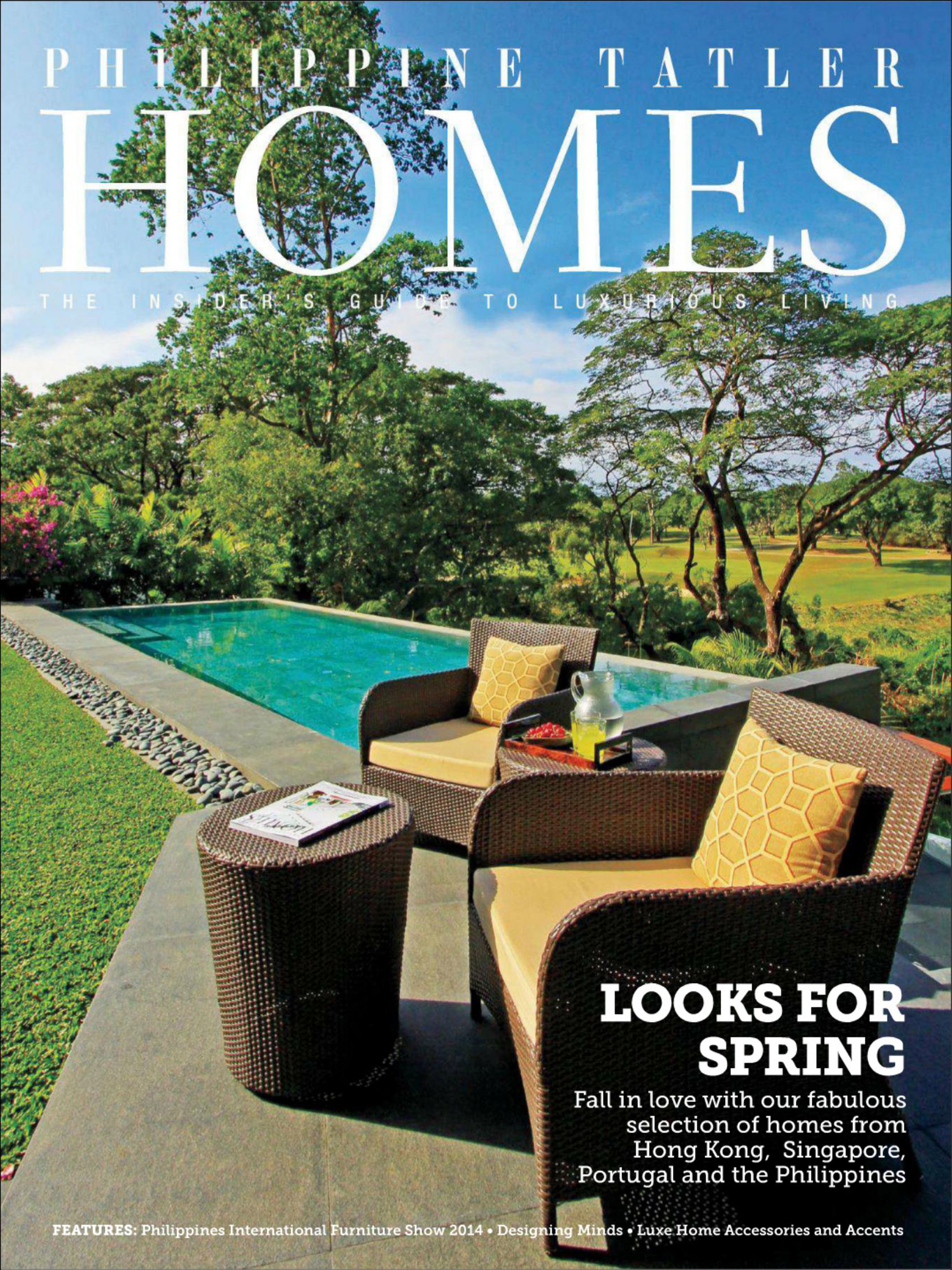 Philippine Tatler Homes Magazine Vol.7 by Unknow