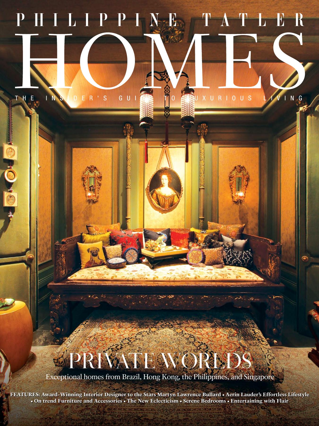 Philippine Tatler Homes Magazine Vol.9 by Unknow
