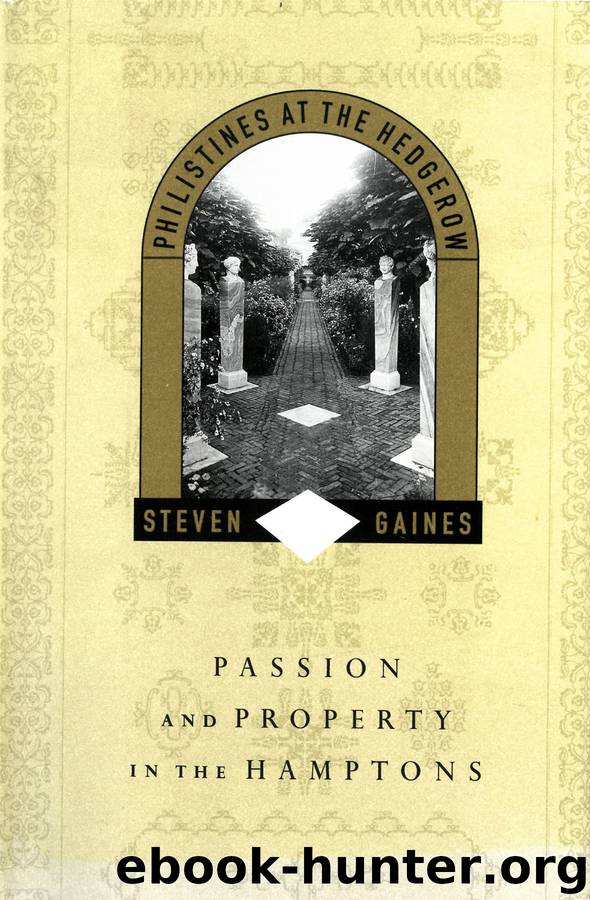 Philistines at the Hedgerow by Steven Gaines