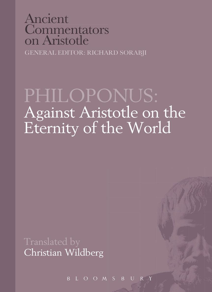 Philoponus : against Aristotle on the eternity of the world by Aristotle.; Philoponus John; Wildberg Christian
