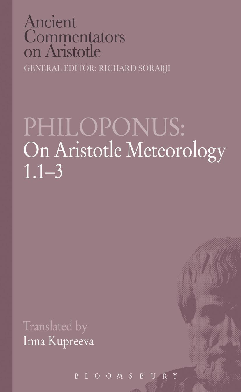 Philoponus: On Aristotle Meteorology 1.1-3 by Unknow