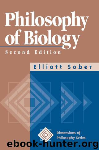 Philosophy Of Biology by Sober Elliott